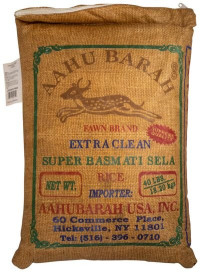 Aahu Barah Super Basmati Rice 40LB