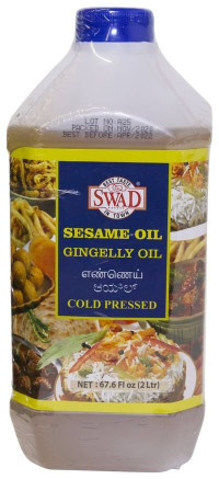 Swad Gingelly Sesame Oil 2 Liter