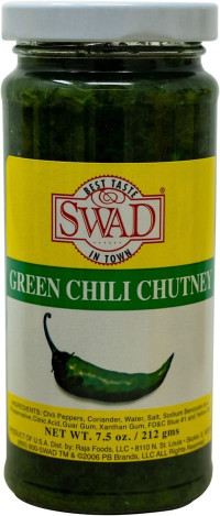 Swad Green Chili Chilli Chutney 212 GM