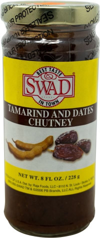 Swad Tamarind And Dates Chutney 8 FL.OZ