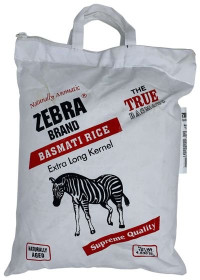 Zebra Brand Extra Long Basmati Rice